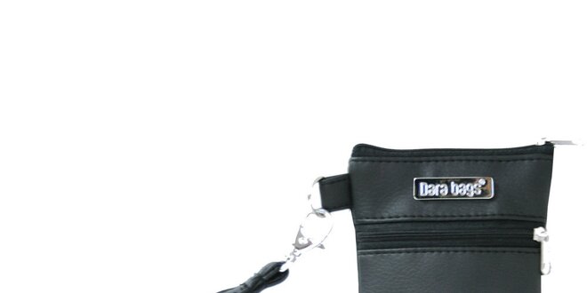 Dámská černá mini kabelka na smart phone Dara Bags