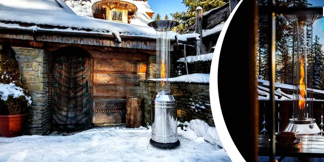 Plynový zářič pro chladné podzimní večery