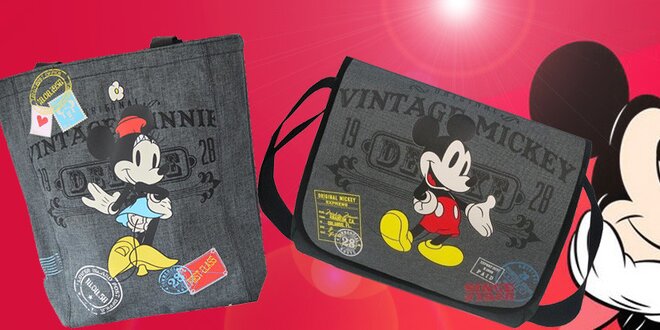 Retro tašky s komiksovým Mickeym či Minnií