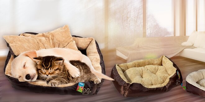 Pohodlný psí pelíšek Majlo s pratelným polštářem