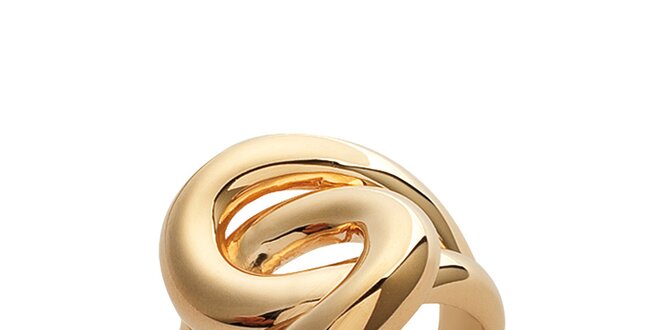 Dámský masivní proplétaný prsten La Mimossa