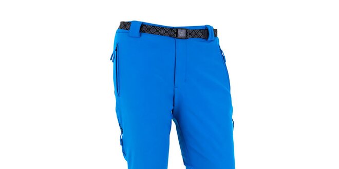 Pánské modré softshellové kalhoty Izas