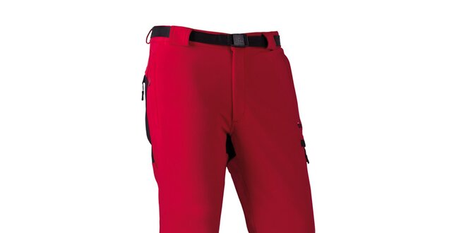 Pánské červené funkční kalhoty Izas
