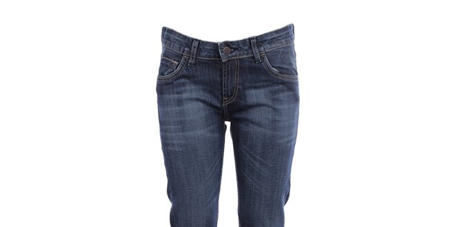 Dámské modré džíny s ozdobným šisováním Big Star