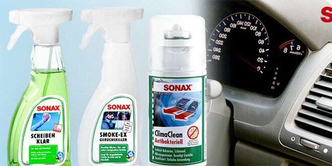 Balíček autokosmetiky SONAX pro váš vůz