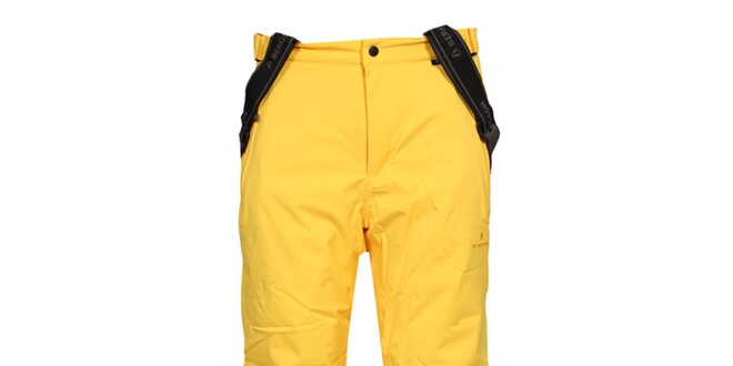 Pánské žluté lyžařské kalhoty Bergson