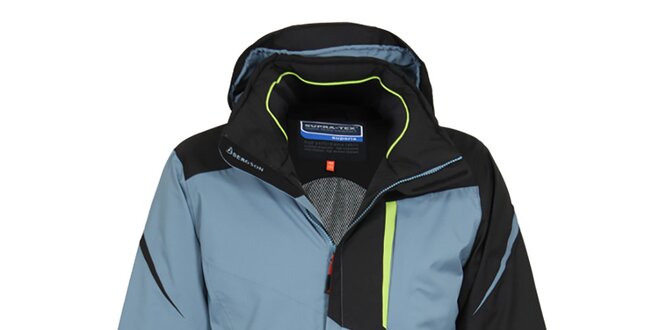 Pánská modro-černá lyžařská bunda Bergson