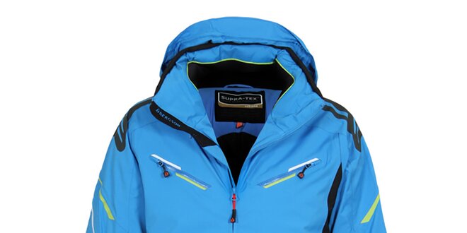 Pánská sytě modrá lyžařská bunda s membránou Bergson