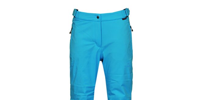 Dámské modré lyžařské kalhoty s membránou Bergson