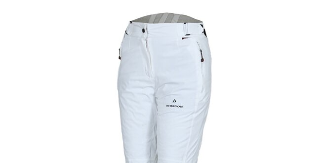 Dámské bílé lyžařské kalhoty Bergson