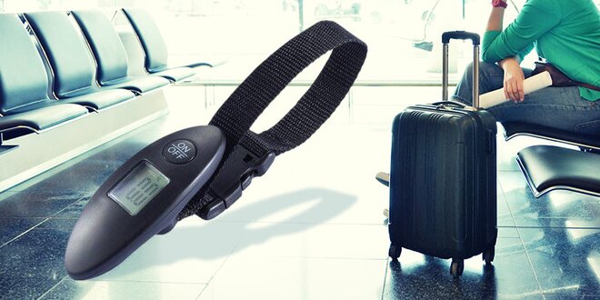 Váha na kufry - ideální na cesty letadlem