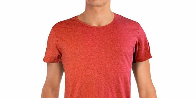 Červené pánské tričko Mossman