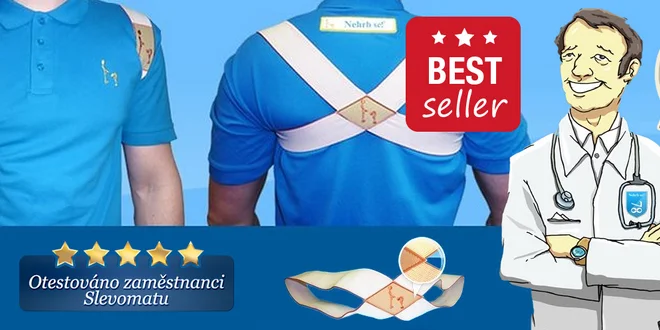 Pomůcka Nehrb se!® pro záda rovná a bez bolesti