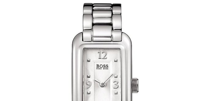 Dámské hodinky s obdélníkovým ciferníkem Hugo Boss
