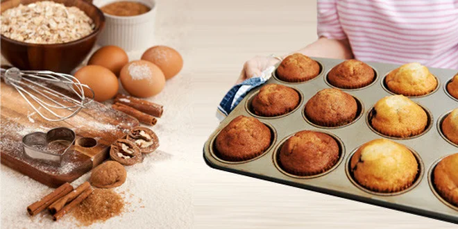 Domácí muffiny nebo velký balíček pro bezlepkovou dietu