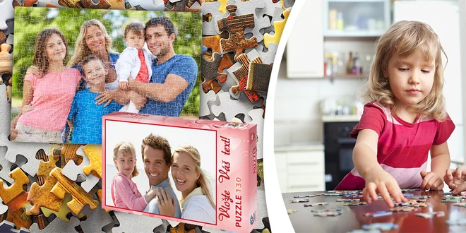 Puzzle s vlastní fotkou včetně poštovného