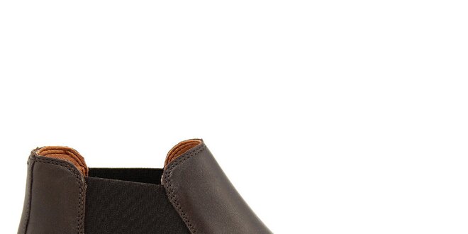 Dámské tmavě hnědé kotníčkové boty Giorgio Picino