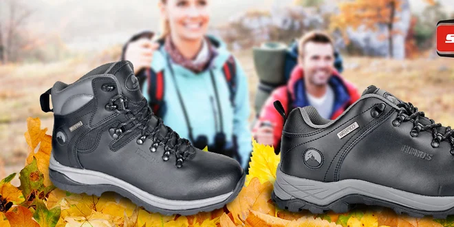 Pánská kožená outdoorová obuv Elbrus