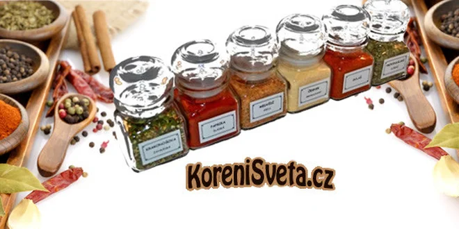 Dárkové balení koření - Voňavý dárek do kuchyně nebo balíček Zázračná kurkuma