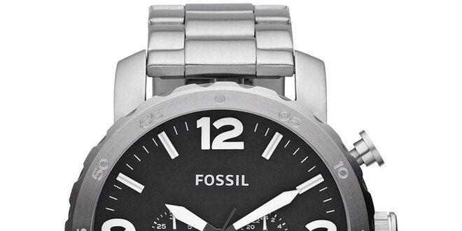 Pánské masivní hodinky z nerezové oceli Fossil