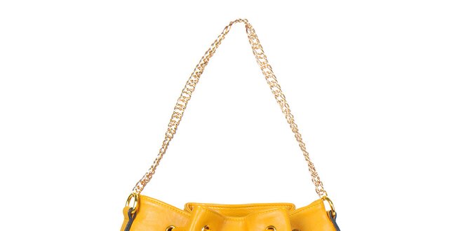 Dámská žlutá kabelka/batůžek Giorgio di Mare