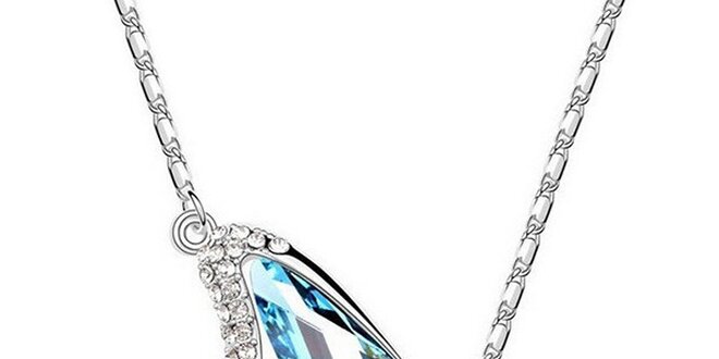 Dámský motýlkový náhrdelník s krystaly Victoria de Bastilla