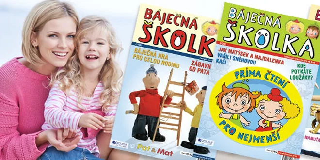 Předplatné oblíbeného dětského časopisu Báječná školka