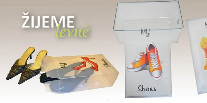 Trendy boxy na ukládání bot