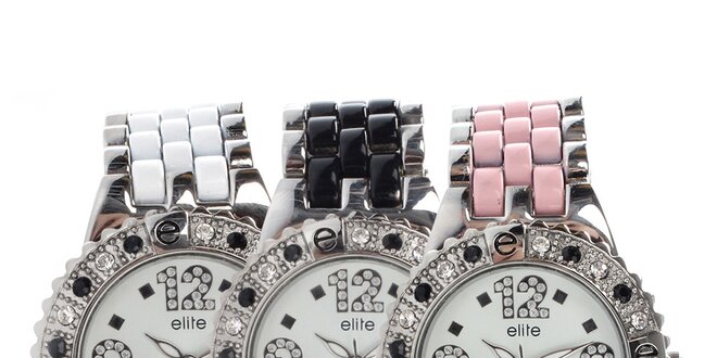 Dámské hodinky s vyměnitelnými náramky Elite