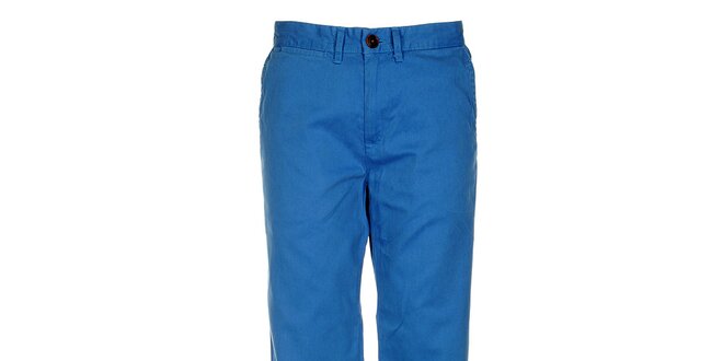 Pánské zářivě modré chino kalhoty Tommy Hilfiger