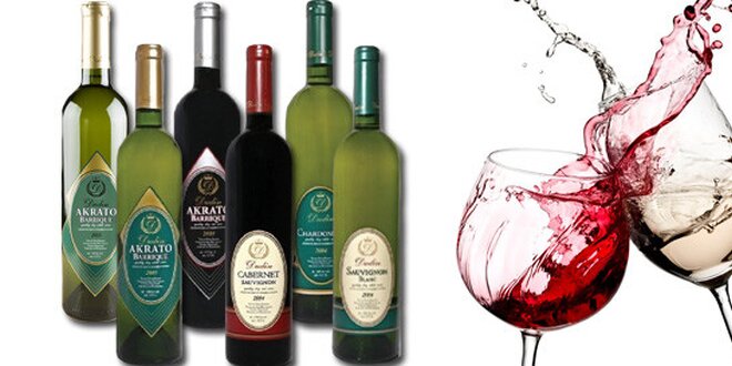 Sada 4 archivních vín z rodinného vinařství Dudin
