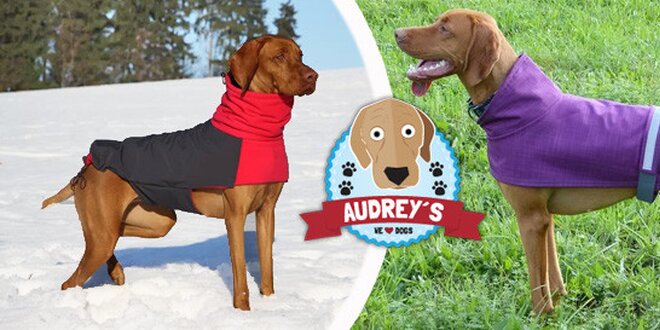 Outdoorové pláštěnky pro psy Audrey's