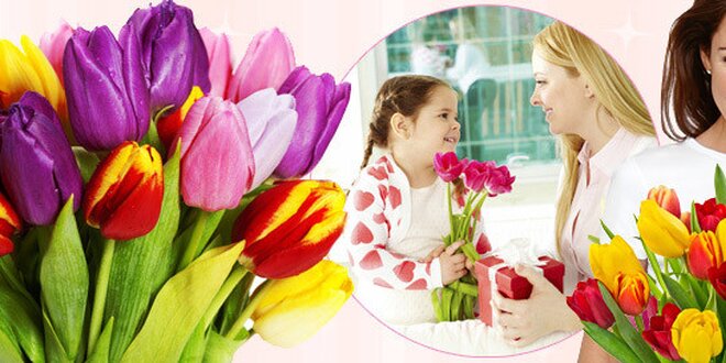 Deset krásných tulipánů nejen ke Dni matek