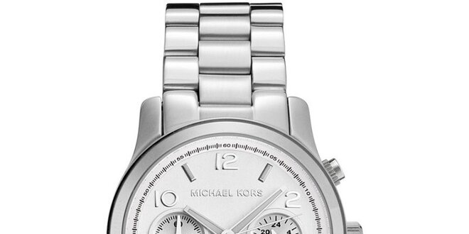 Dámské hodinky ve stříbrné barvě Michael Kors