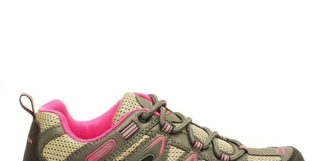 Dámské nízké tříbarevné trekové boty Numero Uno
