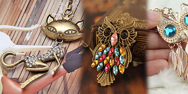 Krásné náhrdelníky - 6 různých druhů