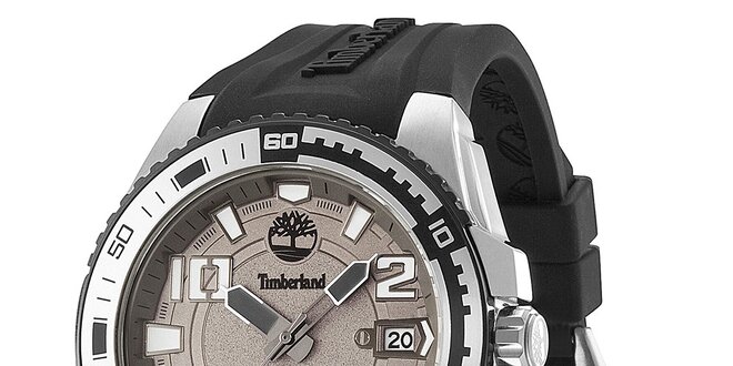 Pánské hodinky s černým řemínkem Timberland