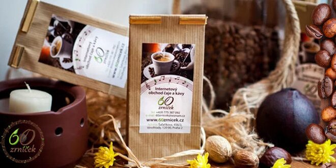 Aromatizovaná zrnková káva 100% Arabica 3x150g