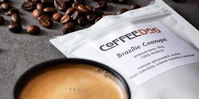 Cofeedog: Balíčky zrnkovej kávy aj darčekové sety s čajom