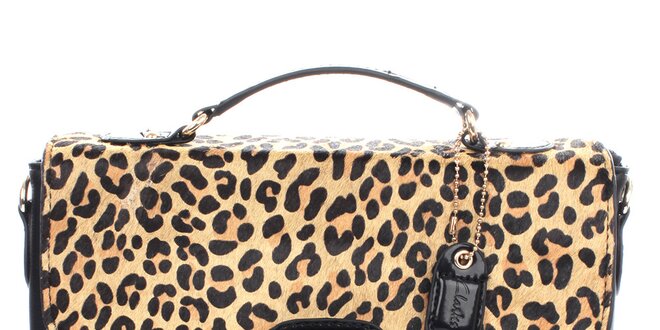 Dámská kabelka s leopardí klopou Clarks