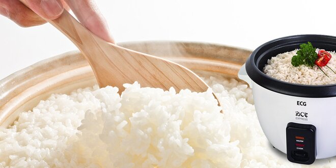 Praktický rýžovar ECG RZ 10 do vaší kuchyně