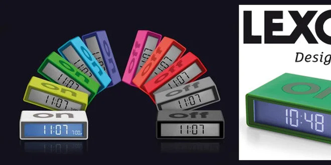 Geniální budík Lexon FLIP
