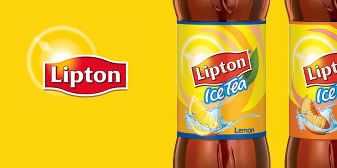 12 ledových čajů Lipton Ice Tea s příchutí broskev či citron