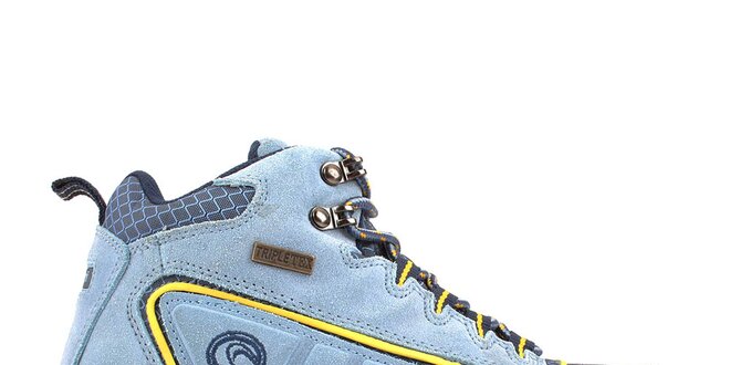 Dámské světle modré kotníkové boty Campri