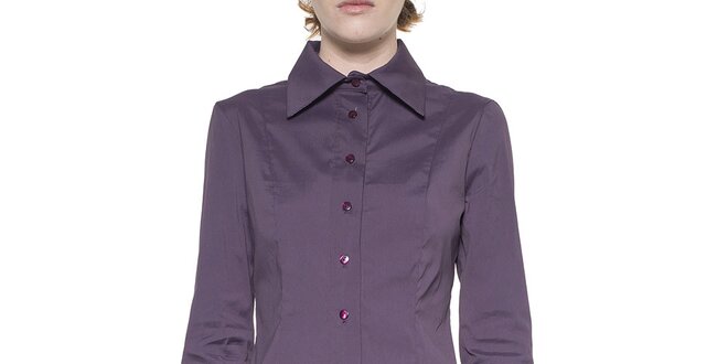 Dámská fialová cípatá košile Gene