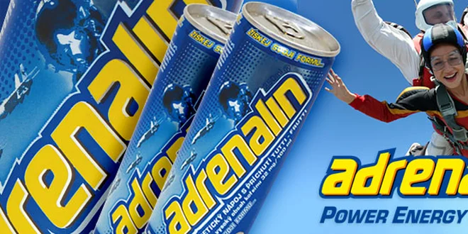 24 energetických drinků Adrenalin