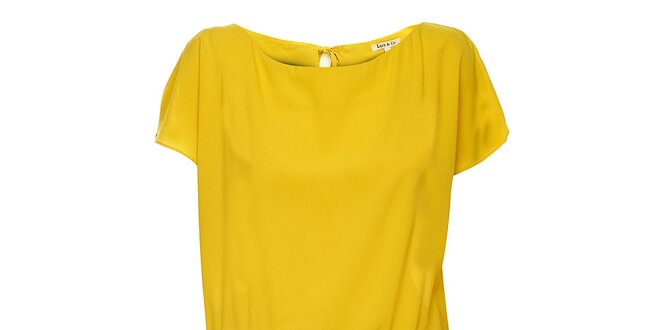 Dámské žluto-béžové šaty Lucy Paris