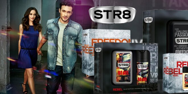 Balíčky pánských deodorantů STR8