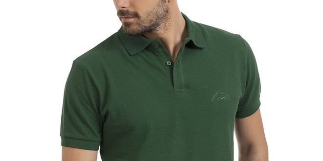 Pánské zelené polo tričko Giorgio Valenti