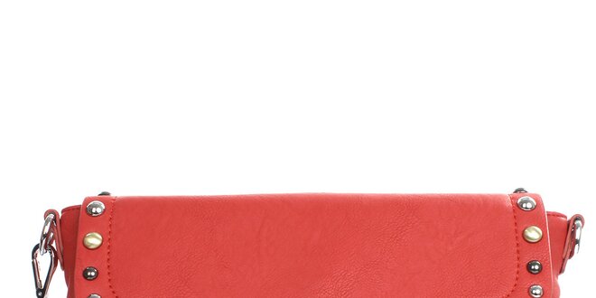Dámská červená kabelka s odepínacím popruhem United Colors of Benetton
